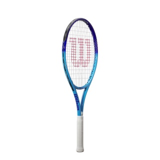 Wilson Kinder-Tennisschläger Ultra Blue 25in (9-12 Jahre) blau - besaitet -